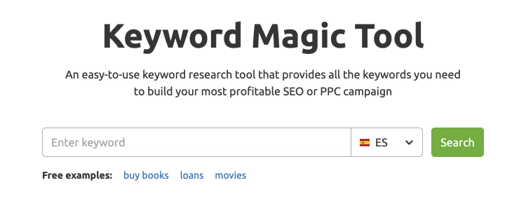 Cómo Encontrar Las Mejores Palabras Claves Con SEMrush