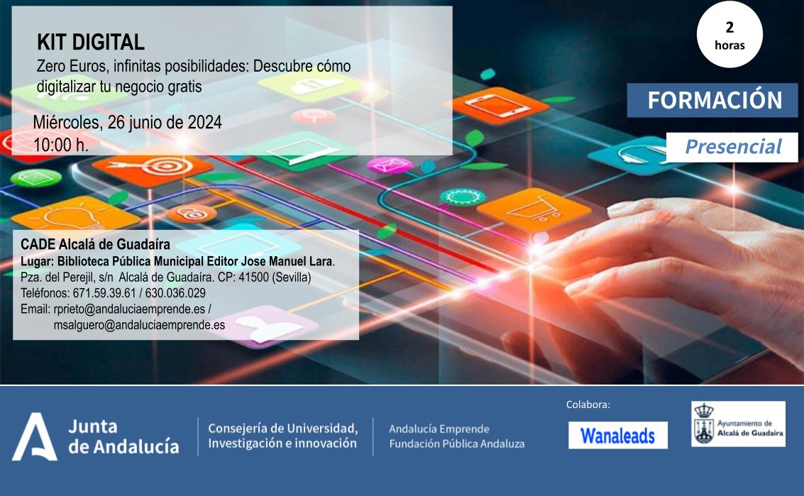 Descubre cómo digitalizar tu negocio gratis en Alcalá de Guadaíra