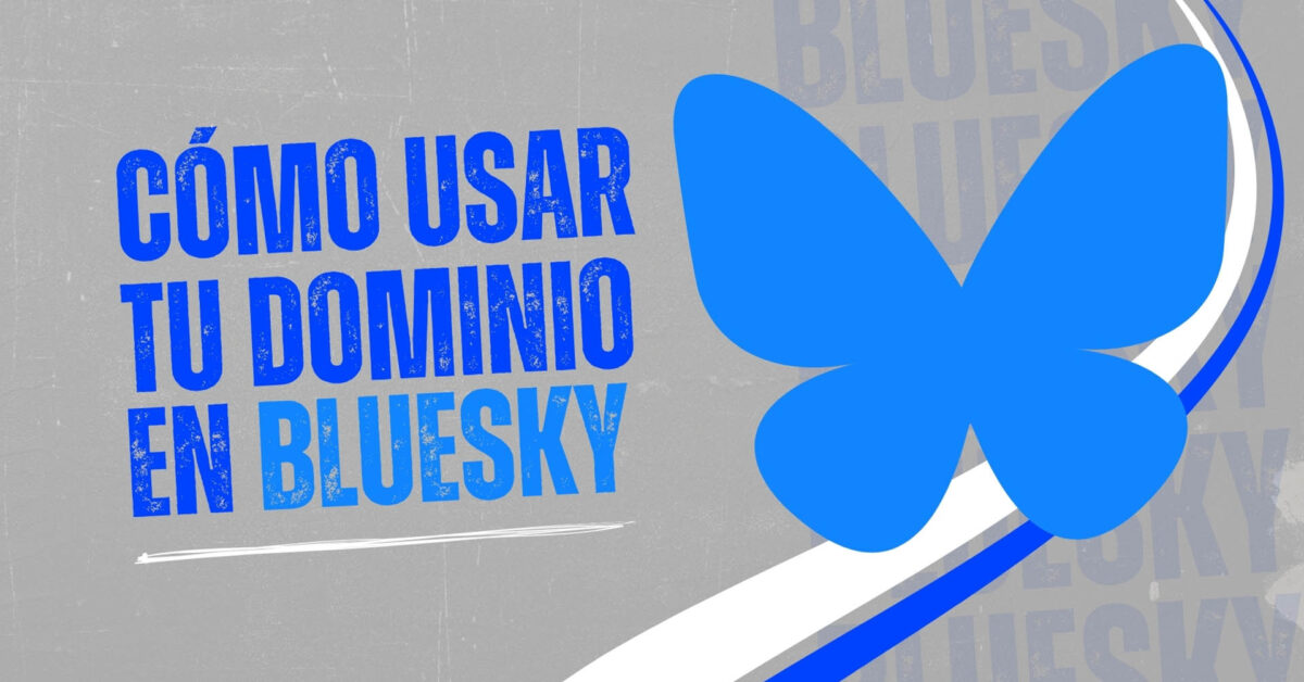 Cómo usar tu dominio como nombre de usuario en Bluesky