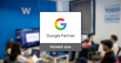 ¡Somos Google Partner Premier 2026!